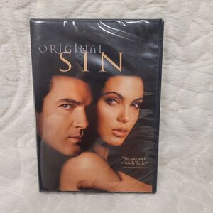Original Sin DVD Antonio Banderas Angelina Jolie Vintage 2001 New Sealed
